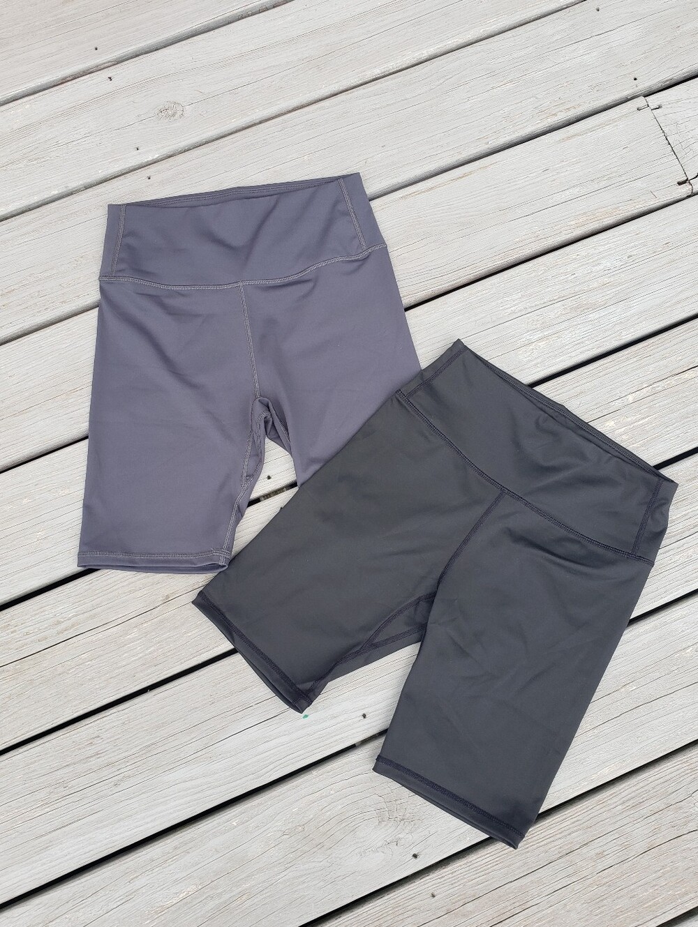 Women's High-Waist Bike Shorts Bundle - Large